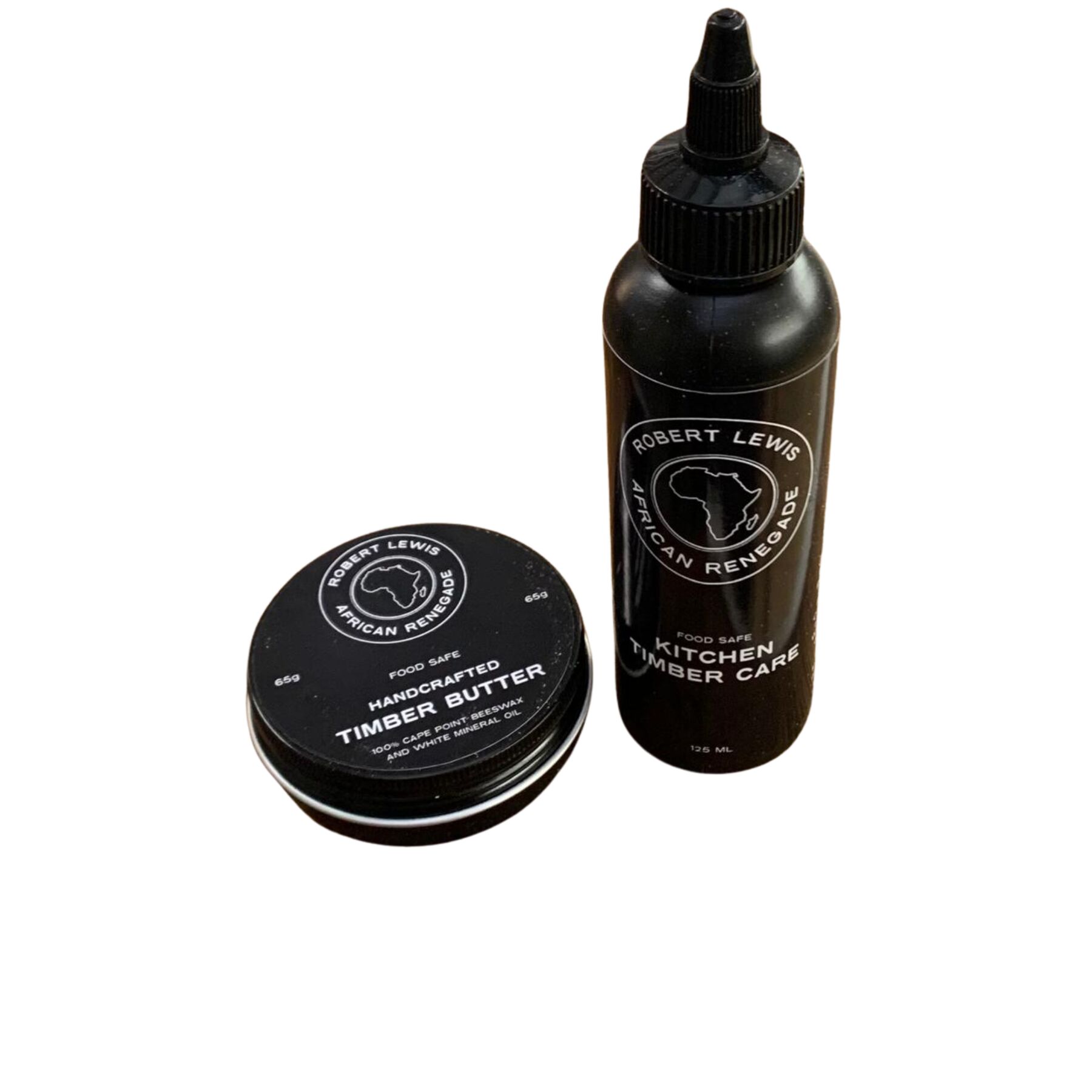 African Renegade Timber Butter and Kitchen Timber Care mineral oil